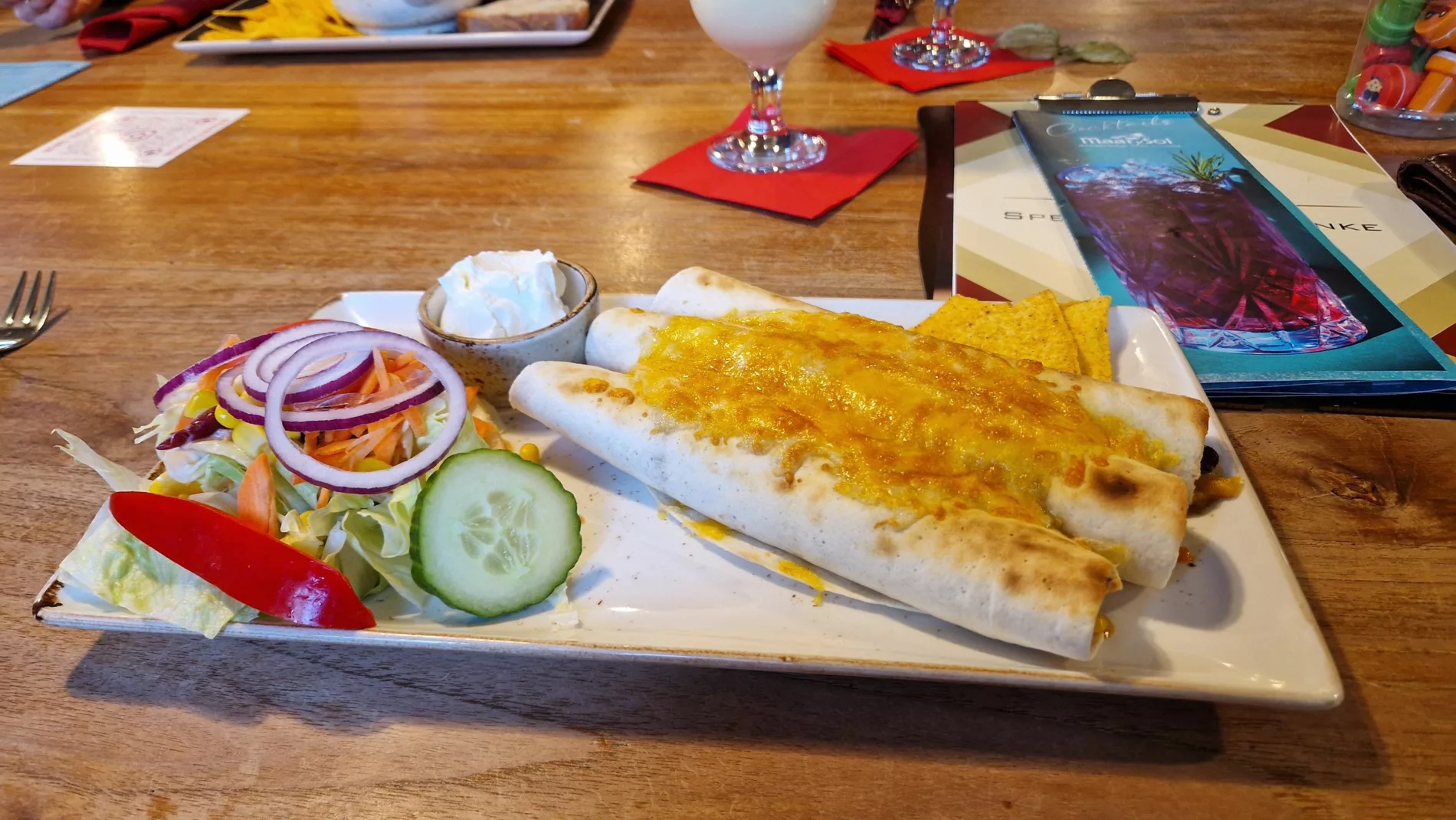 Enchiladas im Maar Y Sol im Stadt Hotel Daun