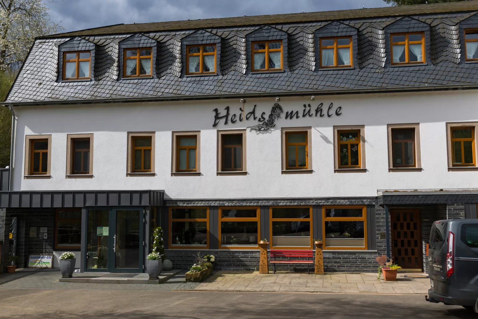 Hotel Heidsmühle in Manderscheid, Außenansicht