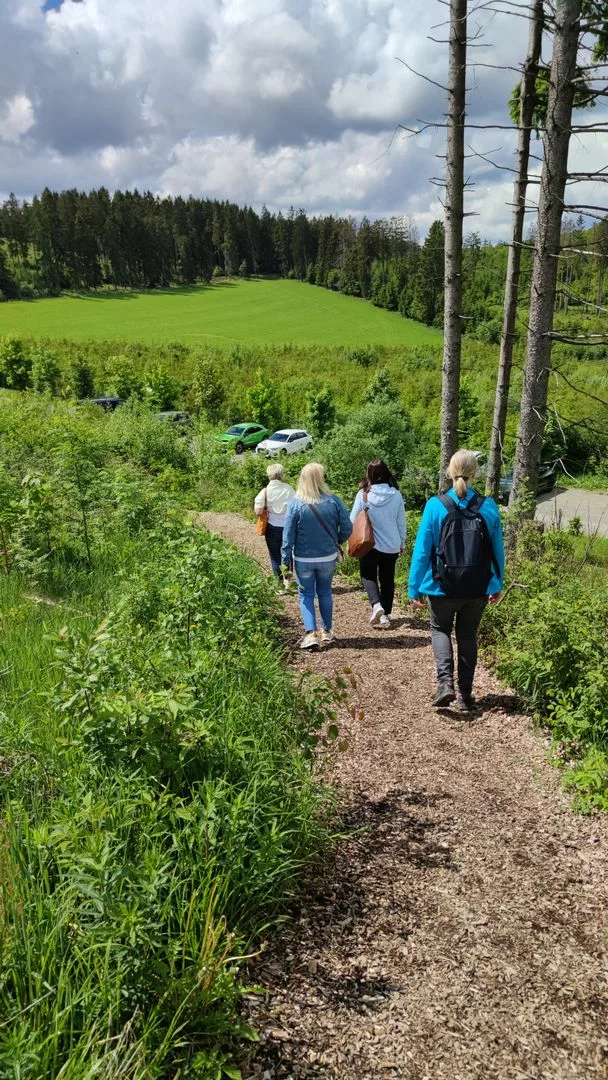 von der Graf-Stolberg-Hütte zurück zum Parkplatz